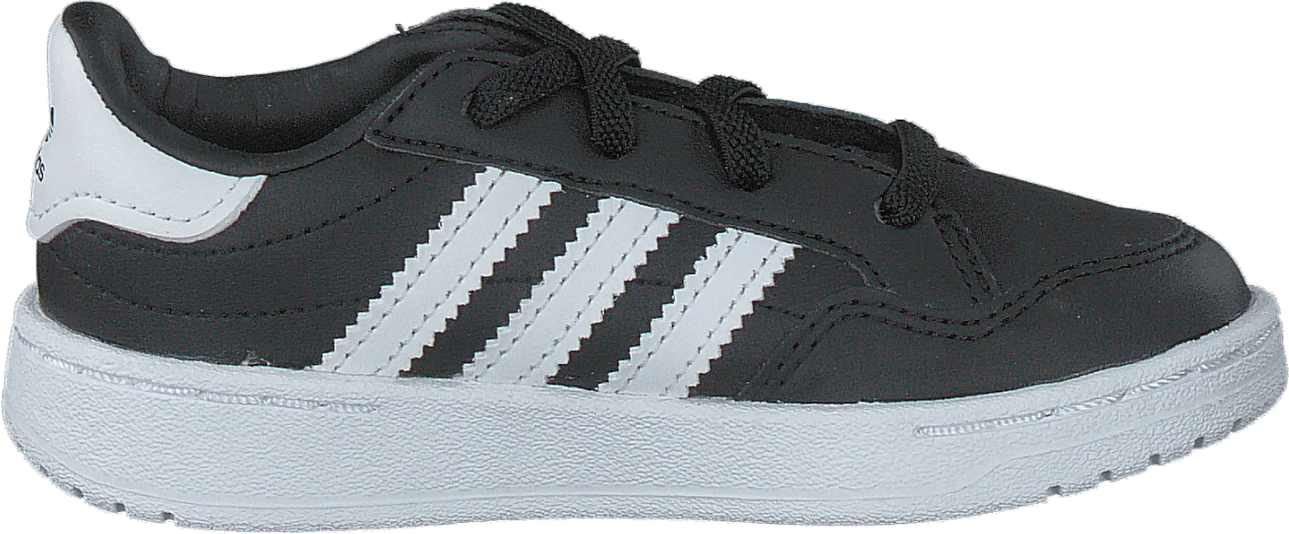 Adidas Originals Team Court El I Core Black/ftwr White/core Bla 2 Adidas Originals Team Court El I Core Black/ftwr White/core Bla - Image 2