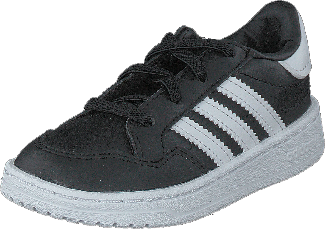 Adidas Originals Team Court El I Core Black/ftwr White/core Bla 3 Adidas Originals Team Court El I Core Black/ftwr White/core Bla - Image 3