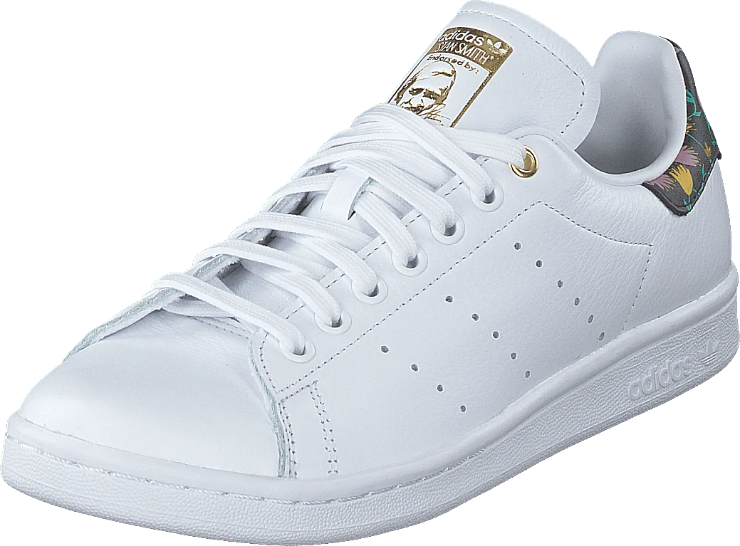 Adidas Originals Stan Smith W Ftwr White/core Black/gold Met 3 Adidas Originals Stan Smith W Ftwr White/core Black/gold Met - Image 3