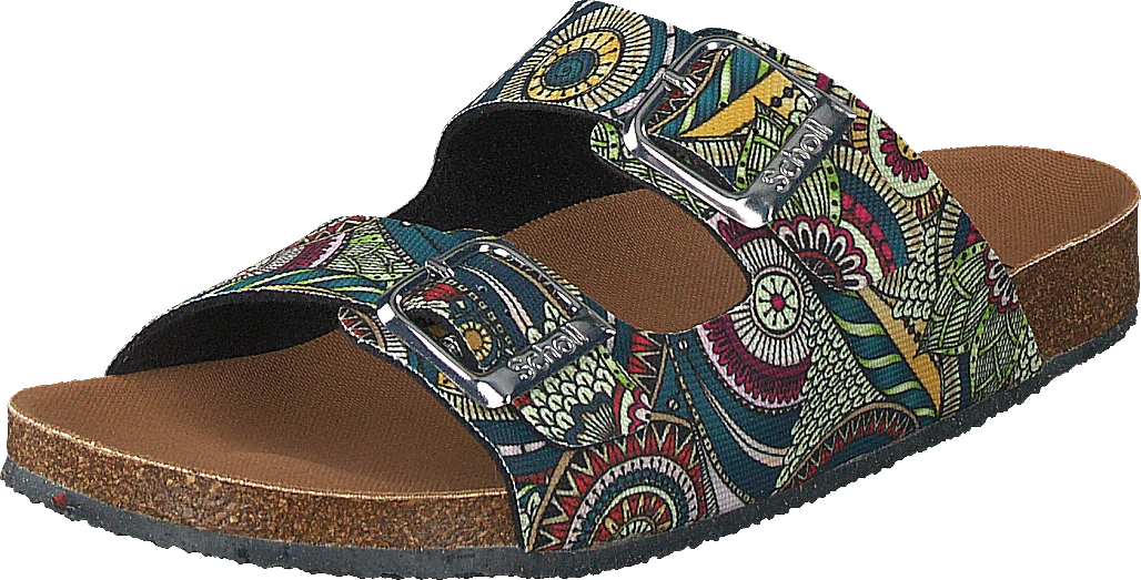 Scholl Greeny Malaren Multi Green 3 Scholl Greeny Malaren Multi Green - Image 3