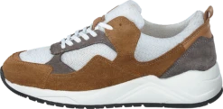 Bianco Biadakota Suede Sneaker 221 Medium Brown