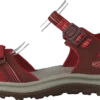 Keen Terradora Ii Open Toe Sandal Dark Red/coral