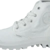 Palladium Pampa Hi Ladies Star White