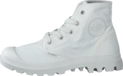 Palladium Pampa Hi Ladies Star White