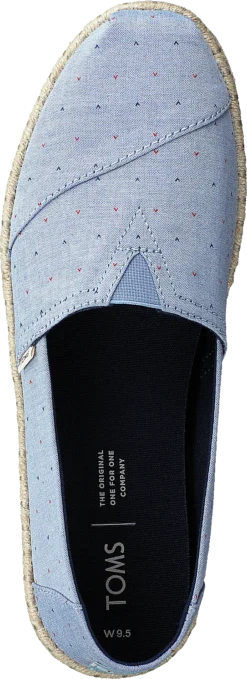 Toms Blu Motif Woven Wm Alpr Esp Ss Blue -Duffy kauppa 60235 13 5