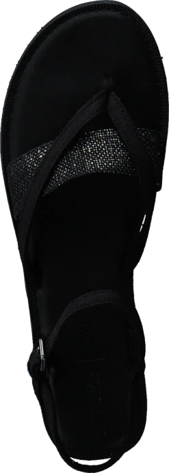 Toms Blk Cvs/foil Woven Wm Lexie Sa Black -Duffy kauppa 60235 26 5