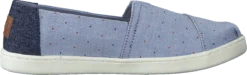 Toms Blue Motif Woven Yt Alpr Esp S Blue -Duffy kauppa 60235 48 1