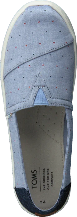 Toms Blue Motif Woven Yt Alpr Esp S Blue -Duffy kauppa 60235 48 5