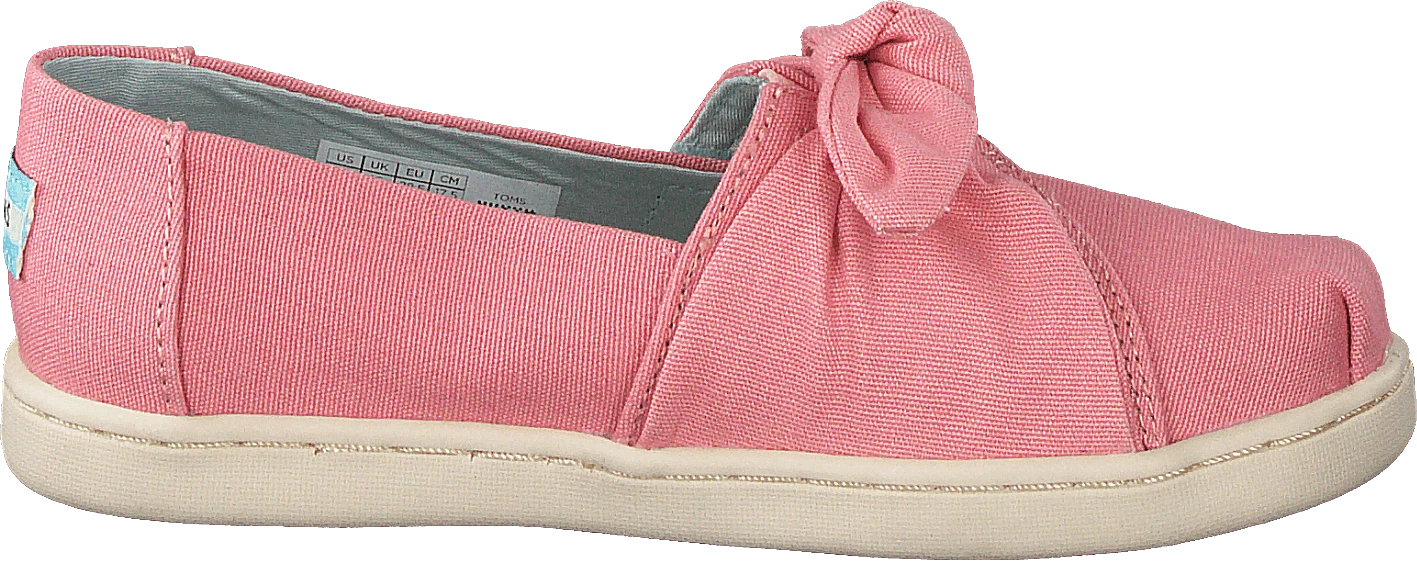 Toms Plt Dye Pnk Cvs/bow Tn Alpr Es Pink 2 Toms Plt Dye Pnk Cvs/bow Tn Alpr Es Pink - Image 2