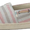 Toms Salmon Wvn Strpe/syn Yt Bimini Pink