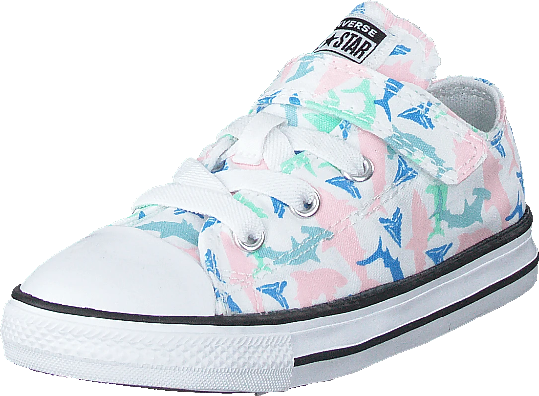 Converse Chuck Taylor All Star 1v Shark White/fresh Mint/black 3 Converse Chuck Taylor All Star 1v Shark White/fresh Mint/black - Image 3