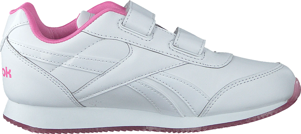 Reebok Classic Reebok Royal Cljog 2 2v White/posh Pink/none 2 Reebok Classic Reebok Royal Cljog 2 2v White/posh Pink/none - Image 2