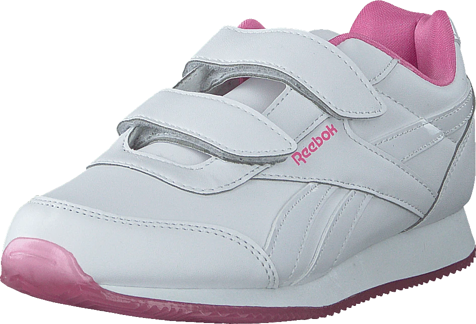 Reebok Classic Reebok Royal Cljog 2 2v White/posh Pink/none 3 Reebok Classic Reebok Royal Cljog 2 2v White/posh Pink/none - Image 3