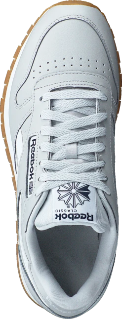 Reebok Classic Cl Leather Mu Pure Grey 2/collegiate Navy/wh -Duffy kauppa 60239 38 5