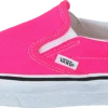Vans Ua Classic Slip-on (neon) Knockout Pink/true Whit