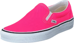 Vans Ua Classic Slip-on (neon) Knockout Pink/true Whit -Duffy kauppa 60243 78 2