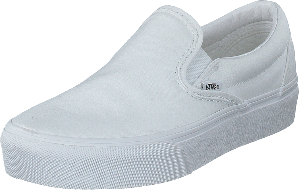 Vans Ua Classic Slip-on Platform True White 3 Vans Ua Classic Slip-on Platform True White - Image 3
