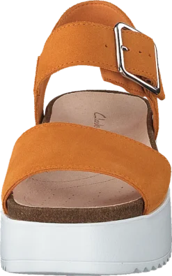 Clarks Botanic Strap Amber Suede -Duffy kauppa 60253 81 3