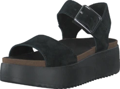 Clarks Botanic Strap Black Leather -Duffy kauppa 60253 82 2