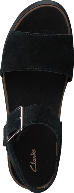 Clarks Botanic Strap Black Leather -Duffy kauppa 60253 82 5