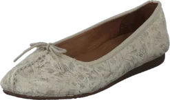 Clarks Freckle Ice Off White Metallic -Duffy kauppa 60253 89 2