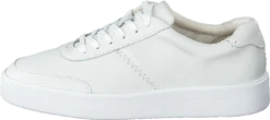 Clarks Hero Walk White Leather