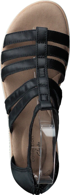 Clarks Jillian Nina Black Leather -Duffy kauppa 60253 92 5