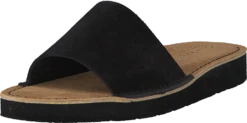 Clarks Originals Lunan Slide Black Leather 9 Clarks Originals Lunan Slide Black Leather -Duffy kauppa 60254 01 2