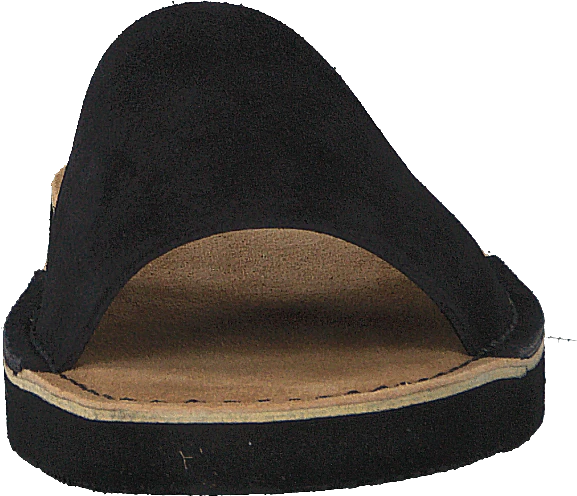 Clarks Originals Lunan Slide Black Leather 4 Clarks Originals Lunan Slide Black Leather - Image 4