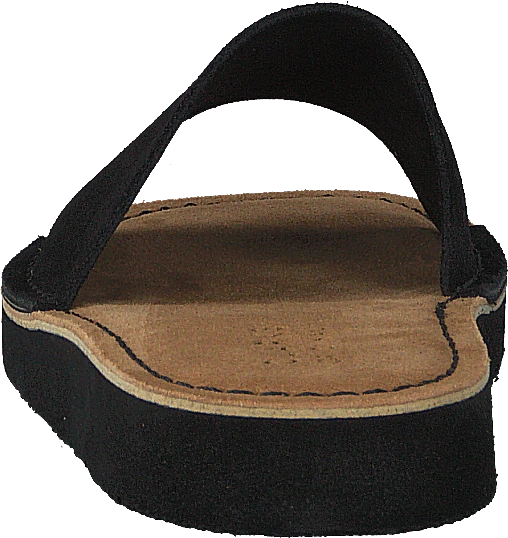 Clarks Originals Lunan Slide Black Leather 5 Clarks Originals Lunan Slide Black Leather - Image 5
