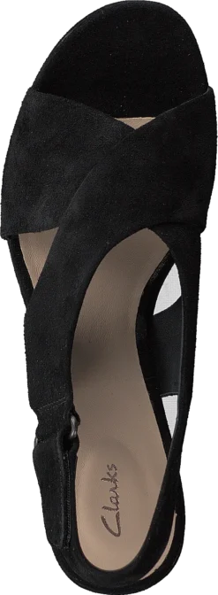 Clarks Maritsa Lara Black Suede -Duffy kauppa 60254 03 5