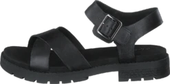 Clarks Orinoco Strap Black Leather