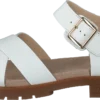 Clarks Orinoco Strap White Leather