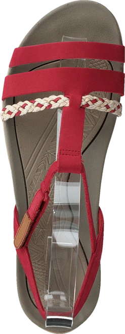 Clarks Tealite Grace Red Nubuck -Duffy kauppa 60254 12 5