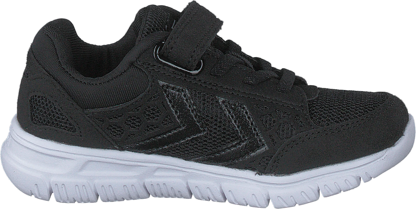 Hummel Crosslite Sneaker Infant Black/white 2 Hummel Crosslite Sneaker Infant Black/white - Image 2