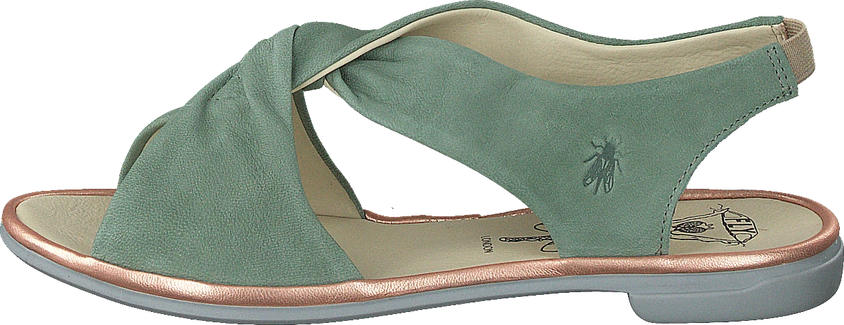 Fly London Cabi168fly Jade Green/blush Gold 1 Fly London Cabi168fly Jade Green/blush Gold