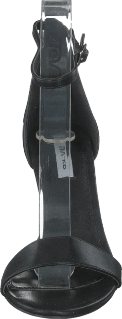 NA-KD Cone Shape Strap Heels Black -Duffy kauppa 60260 00 3