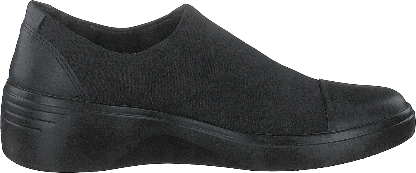 ECCO Soft 7 Wedge Black 2 ECCO Soft 7 Wedge Black - Image 2