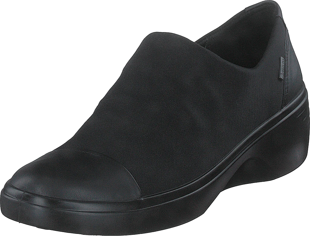 ECCO Soft 7 Wedge Black 3 ECCO Soft 7 Wedge Black - Image 3