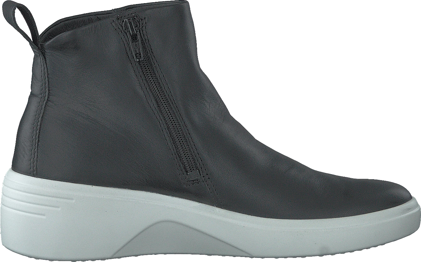 ECCO Soft 7 Wedge Black 2 ECCO Soft 7 Wedge Black - Image 2