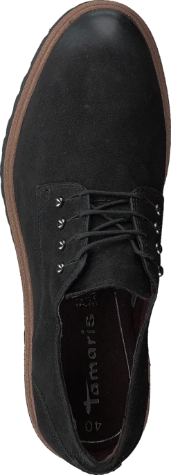 Tamaris 1-1-23722-25 Black Nubuc -Duffy kauppa 60266 60 5
