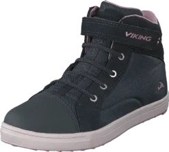 Viking Leah Mid Kids Gtx Dark Grey/dusty Pink -Duffy kauppa 60272 30 2