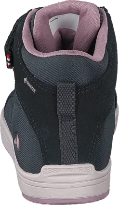 Viking Leah Mid Kids Gtx Dark Grey/dusty Pink -Duffy kauppa 60272 30 4