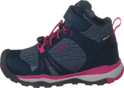 Keen Terradora Ii Mid Wp Black Iris/pink Peacock