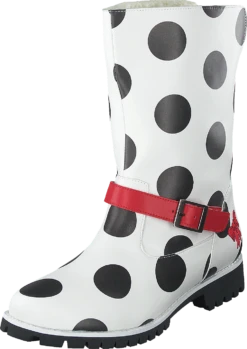 Shelly Enjoy Vegan White/dots 9 Shelly Enjoy Vegan White/dots -Duffy kauppa 60279 00 2