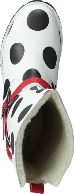 Shelly Enjoy Vegan White/dots 12 Shelly Enjoy Vegan White/dots -Duffy kauppa 60279 00 5