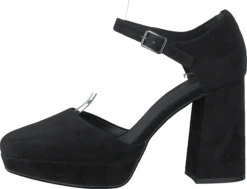 Clarks Sheer100 Strap Black Suede