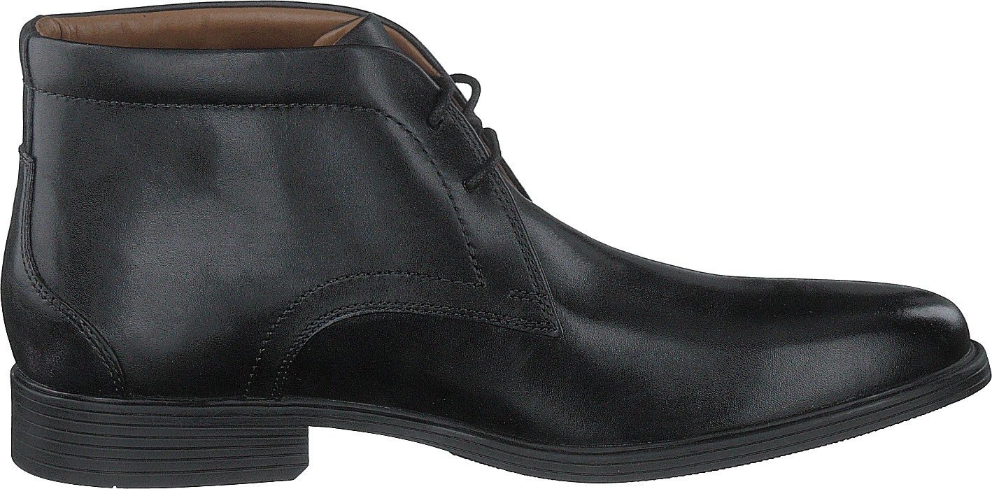 Clarks Whiddon Mid Black Leather 2 Clarks Whiddon Mid Black Leather - Image 2