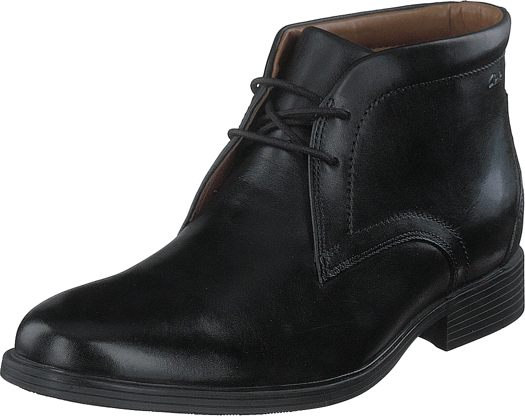 Clarks Whiddon Mid Black Leather 3 Clarks Whiddon Mid Black Leather - Image 3