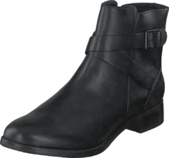 Clarks Hamble Buckle Black Leather -Duffy kauppa 60279 37 2